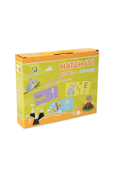Match it! Alphabet - Puzzle 52 pieces 