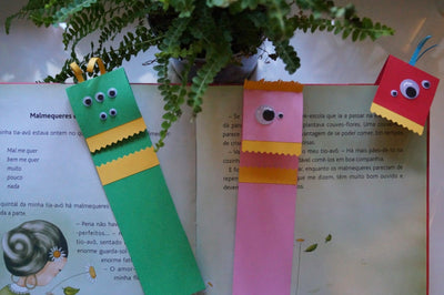 DIY: Monstrinhos marcadores de livros