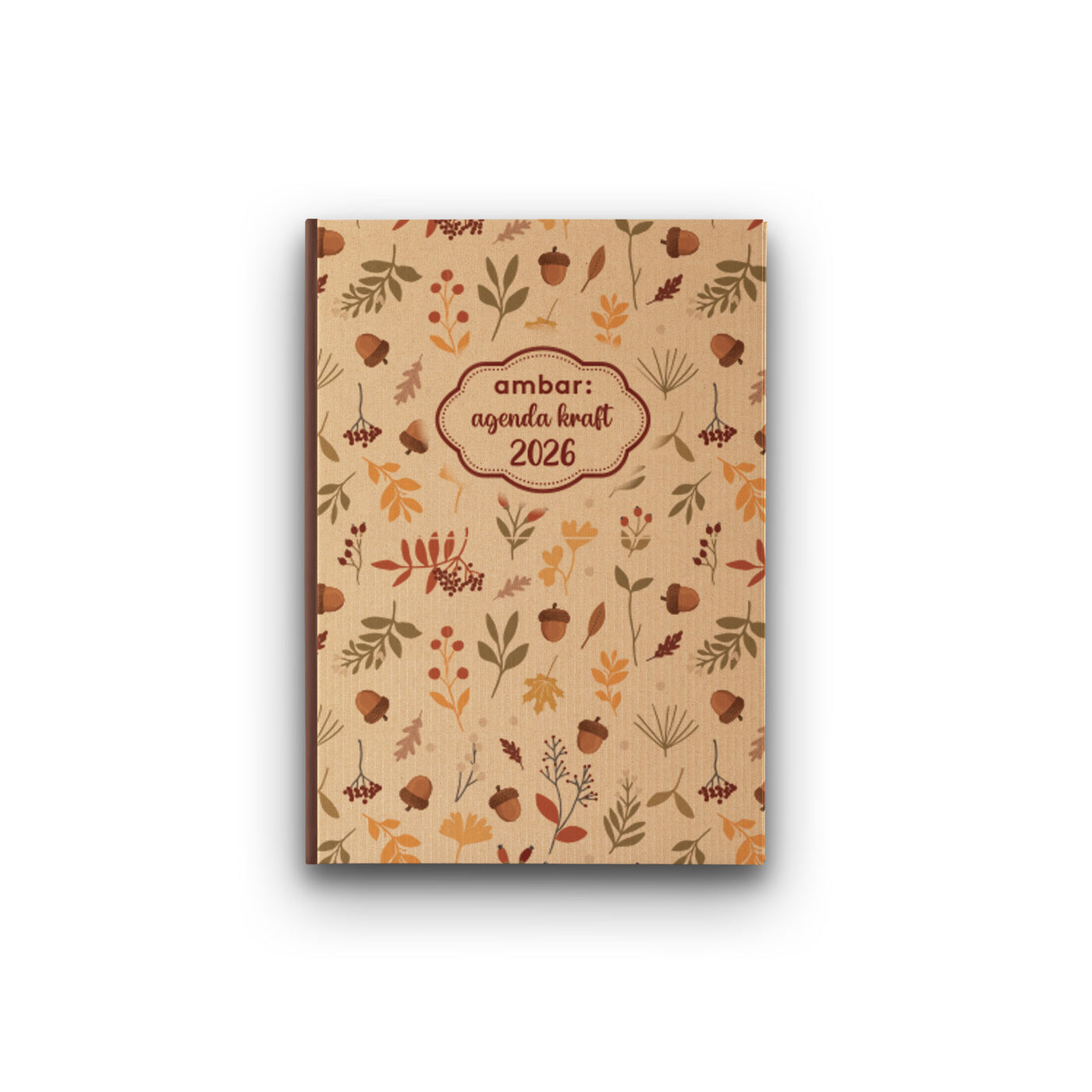 Agenda Mini Secretária Graphic Kraft