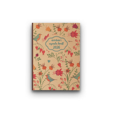 Agenda Mini Secretária Graphic Kraft