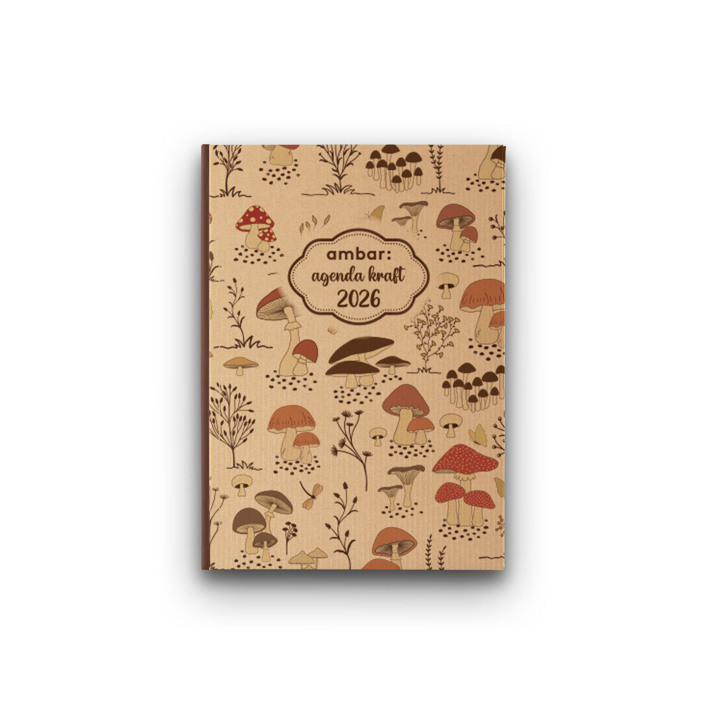 Agenda Mini Secretária Graphic Kraft