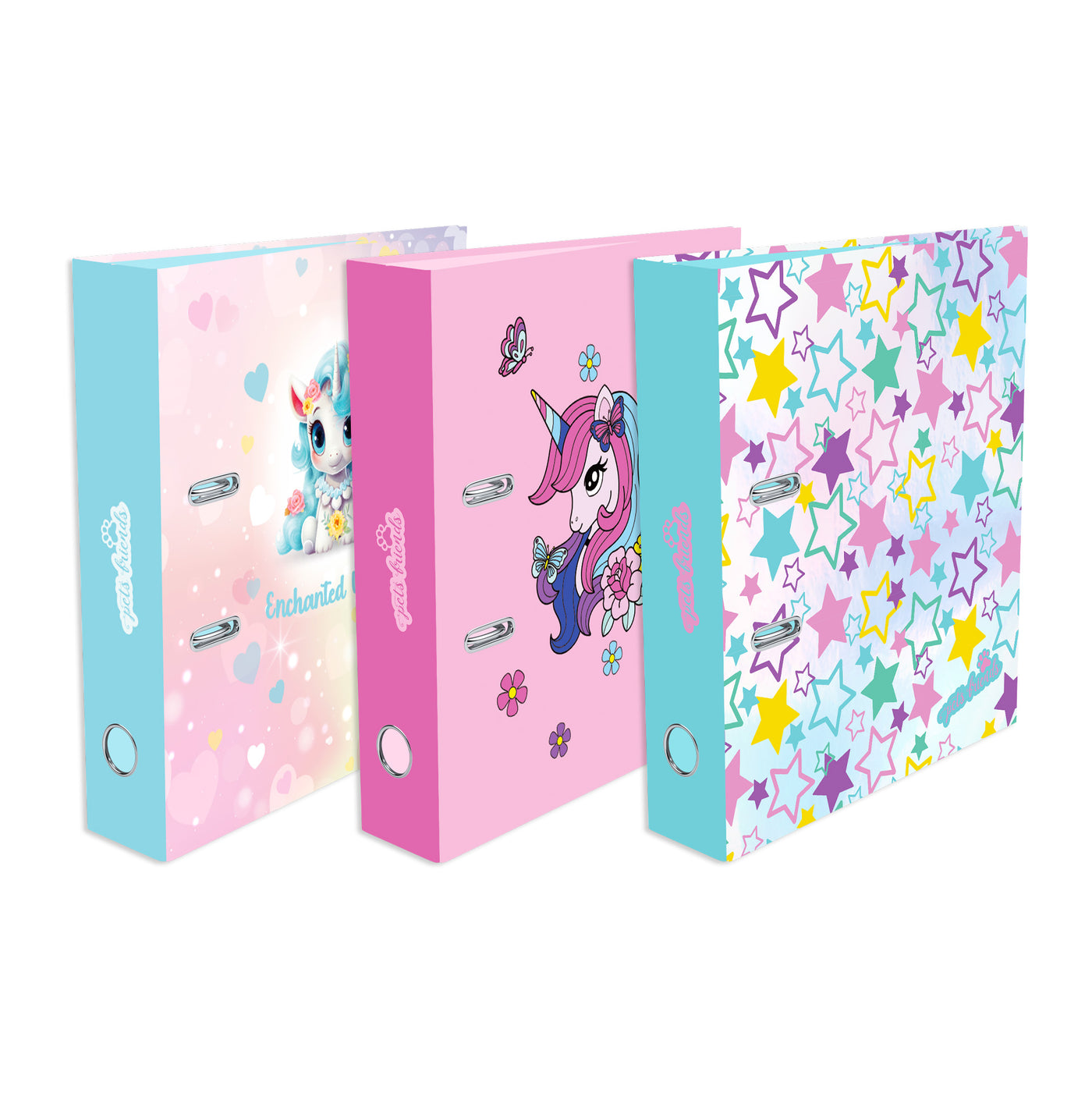 Capa A4 Lombada Larga Enchanted World