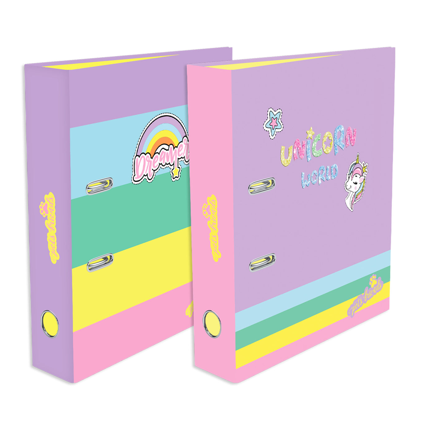 Capa A4 Lombada Larga Pets World