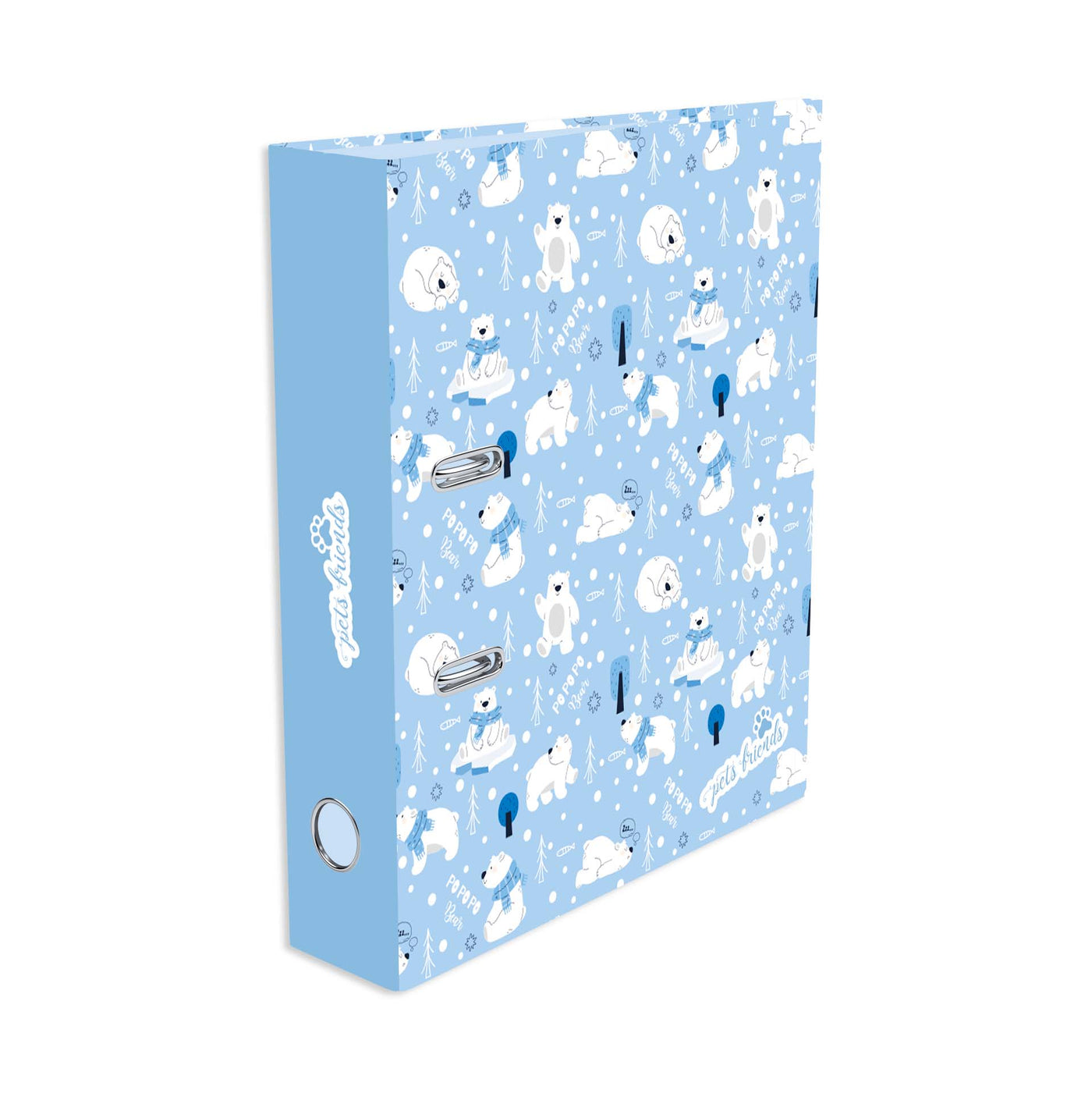 Capa A4 Lombada Larga Pets World Boy