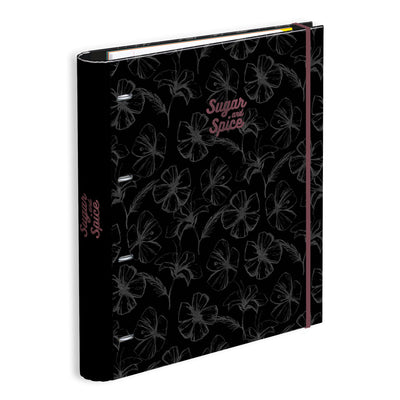 Capa A4 4 Argolas Lombada 7Vincos Rec+Ind Sugar&Spice