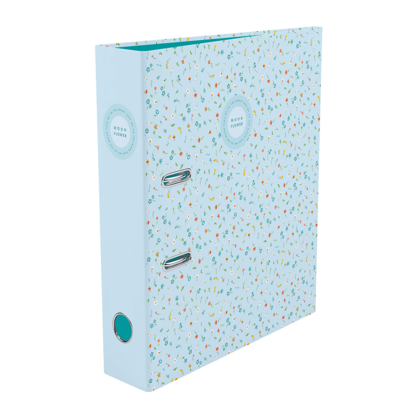 Capa A4 Lombada Larga Teen Moonflower