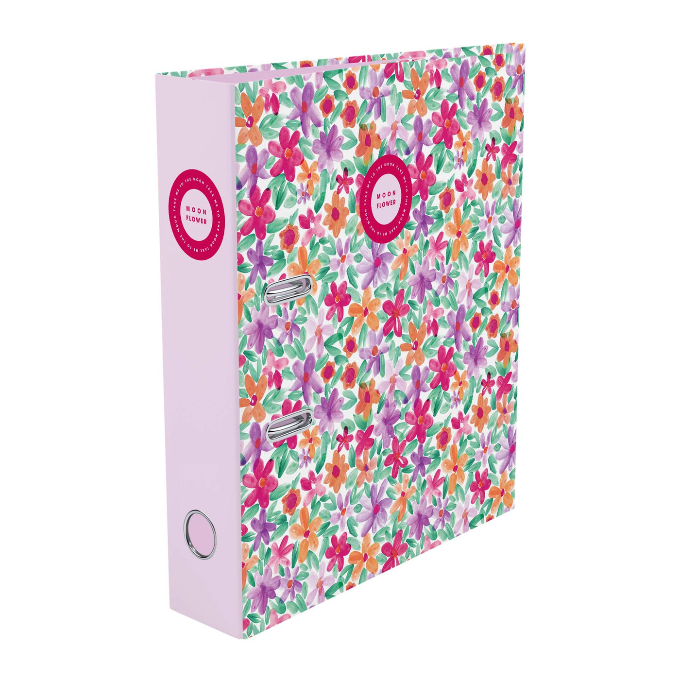 Capa A4 Lombada Larga Teen Moonflower
