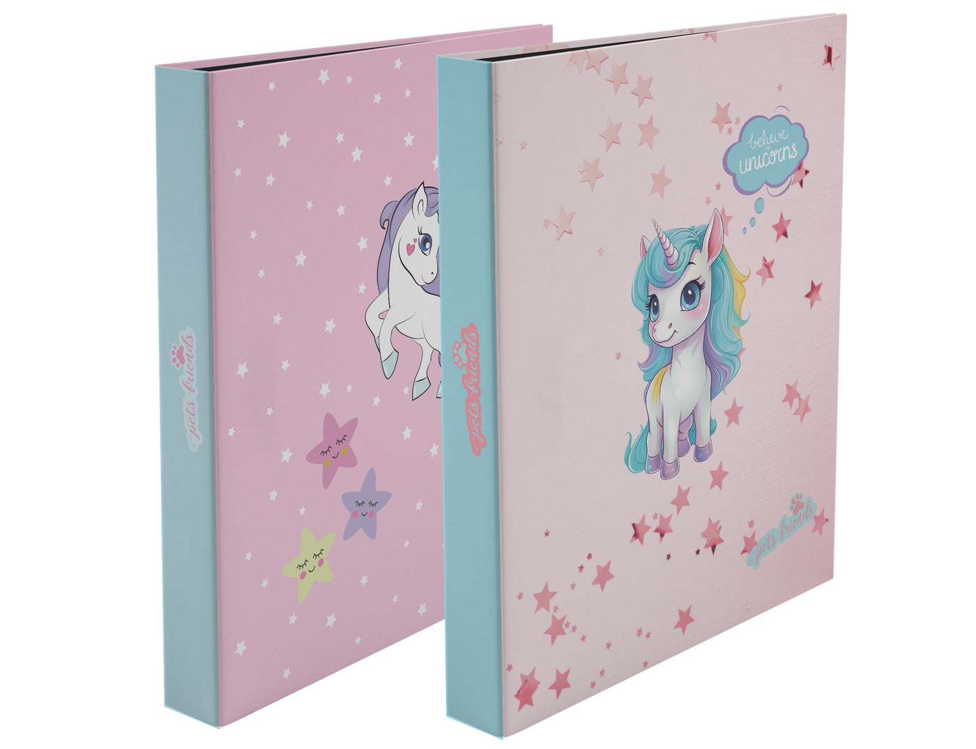 Capa A4 2 Argolas Lombada Estreita Believe in Dreams