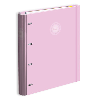Capa A4 4 Argolas Lombada 7 Vin Rec+Ind Campus Moonflower
