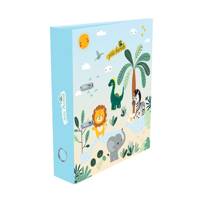 Capa A4 Lombada Larga Little Friends