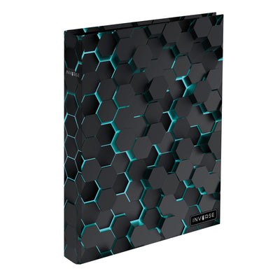 Capa A4 2 Argolas Lombada Estreita Inverse