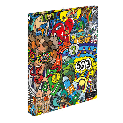 Capa A4 2 Argolas Lombada Estreita Inverse