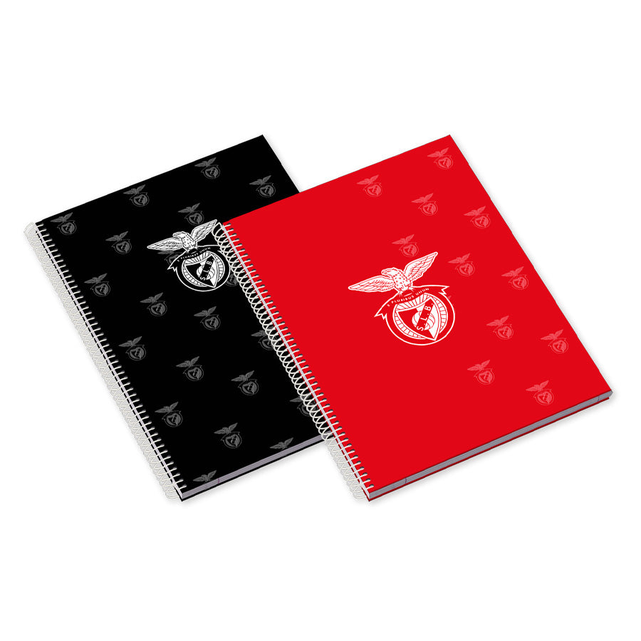 Caderno Espiral Capa Dura A4 80F 90G SLB Pautado