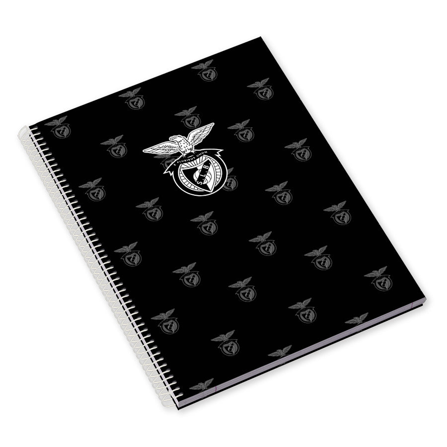 Caderno Espiral Capa Dura A4 80F 90G SLB Pautado