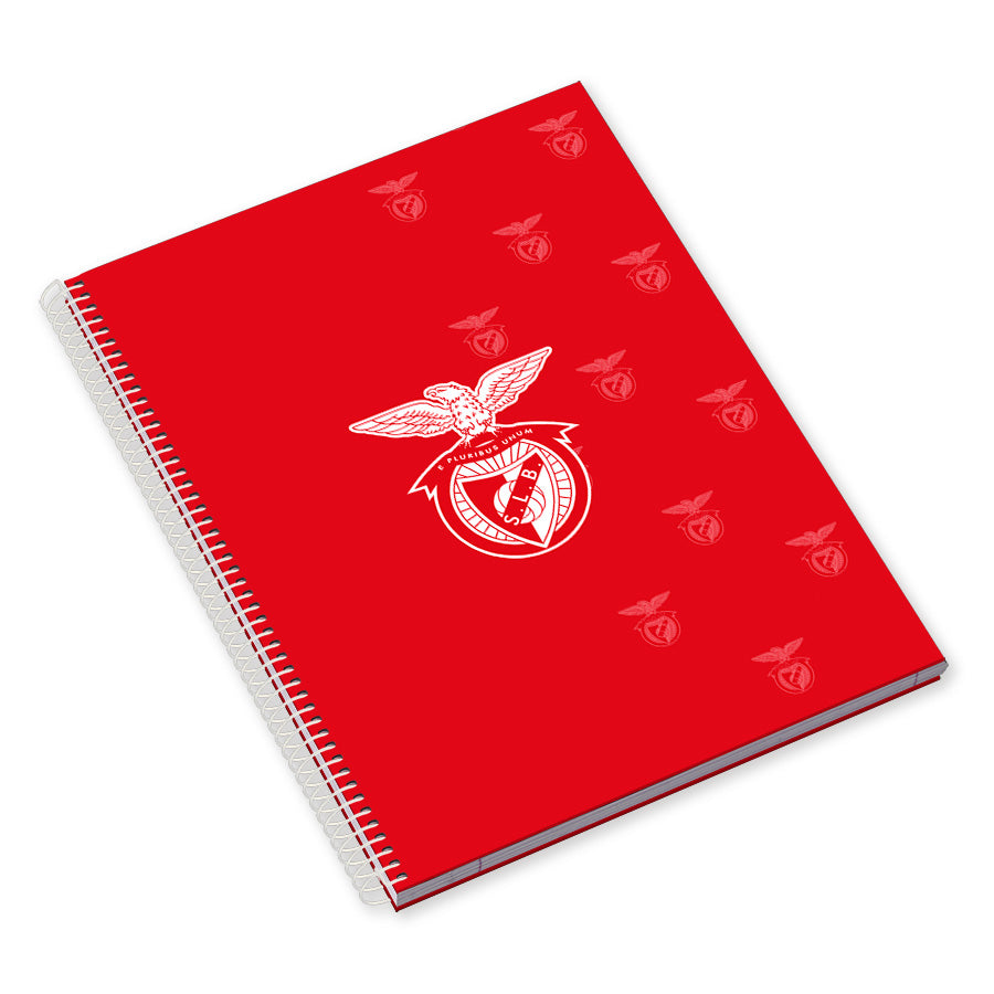 Caderno Espiral Capa Dura A4 80F 90G SLB Pautado