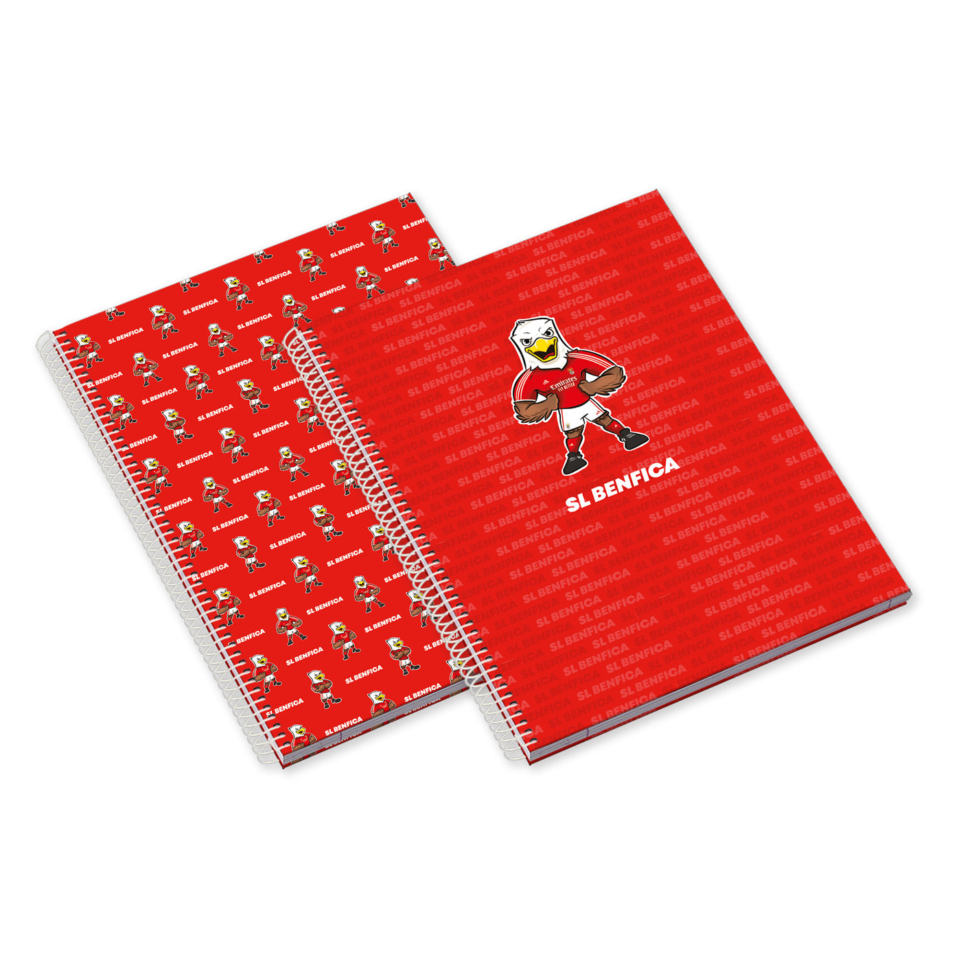 Caderno Espiral Capa Dura A4 80F 90G SLB Águia Pautado