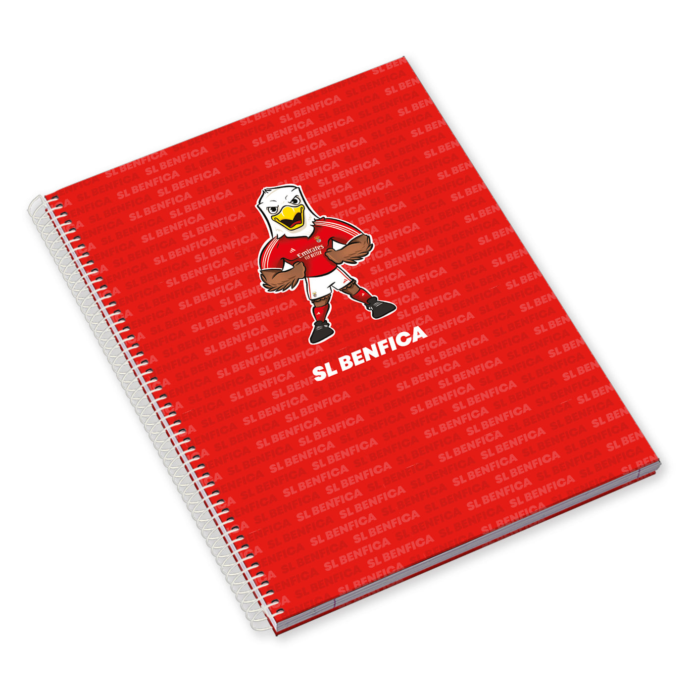 Caderno Espiral Capa Dura A4 80F 90G SLB Águia Pautado