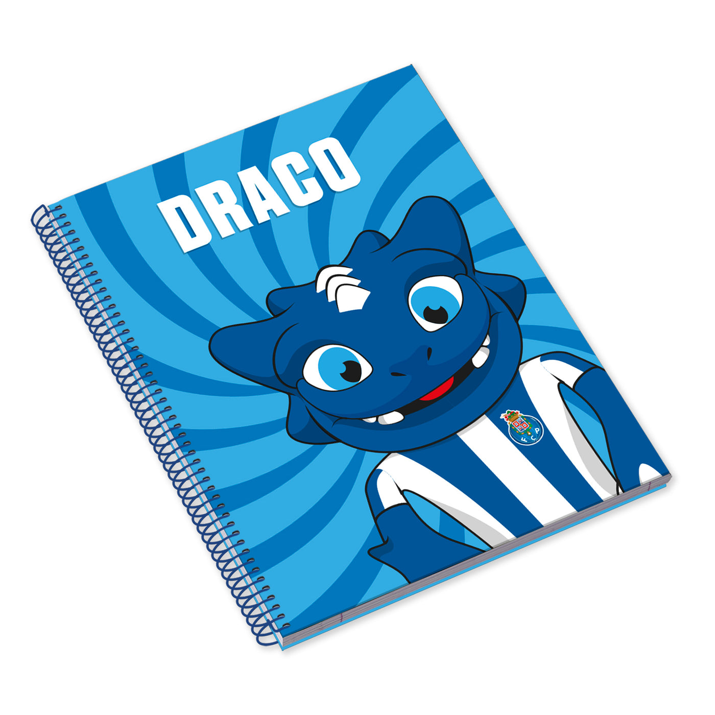 Caderno Espiral Capa Dura A4 80F 90G FCP Draco & Viena Pautado