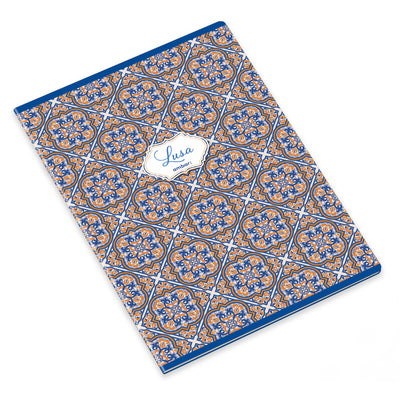 Caderno Agrafado A4 60F Lusa Tile Pautado