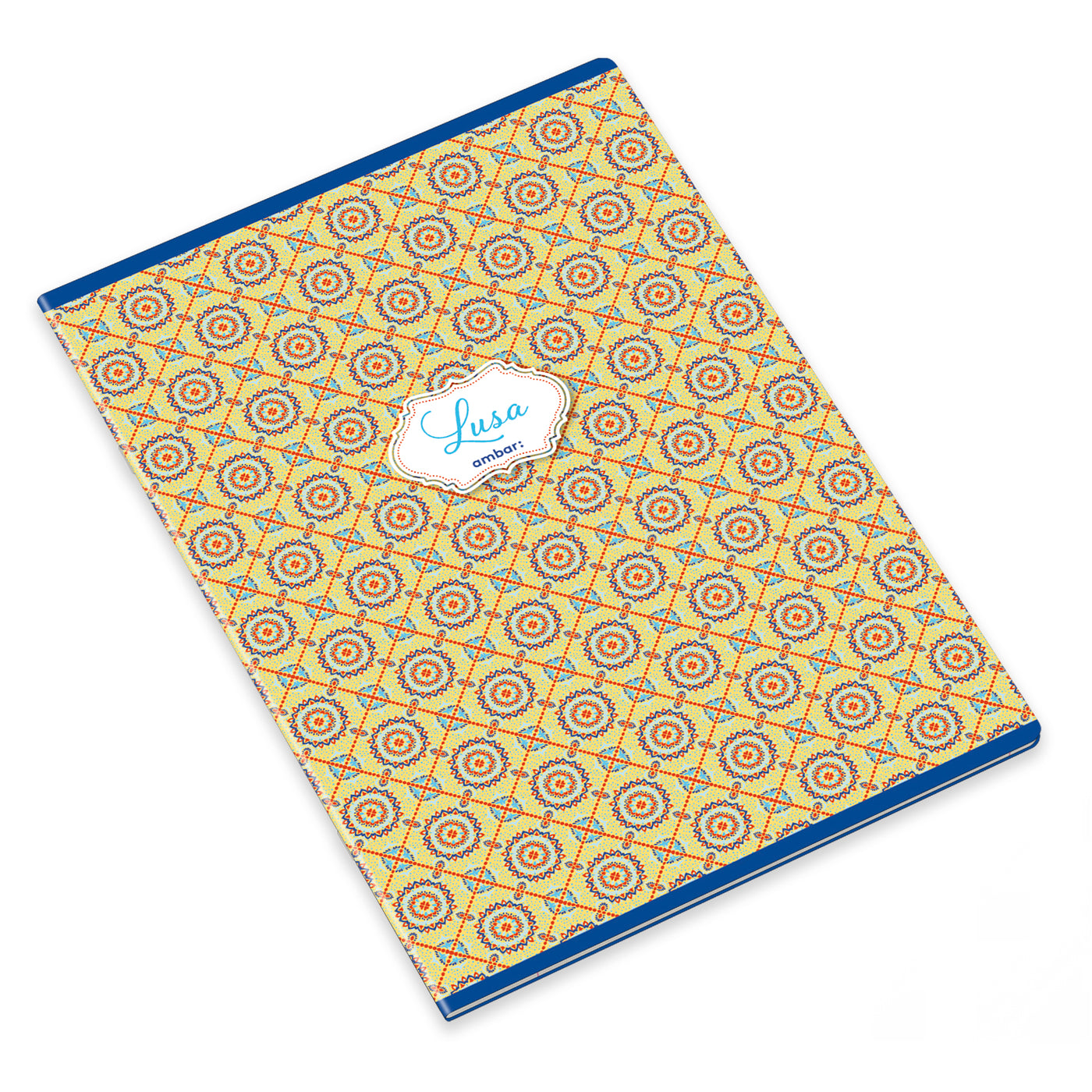 Caderno Agrafado A4 60F Lusa Tile Pautado