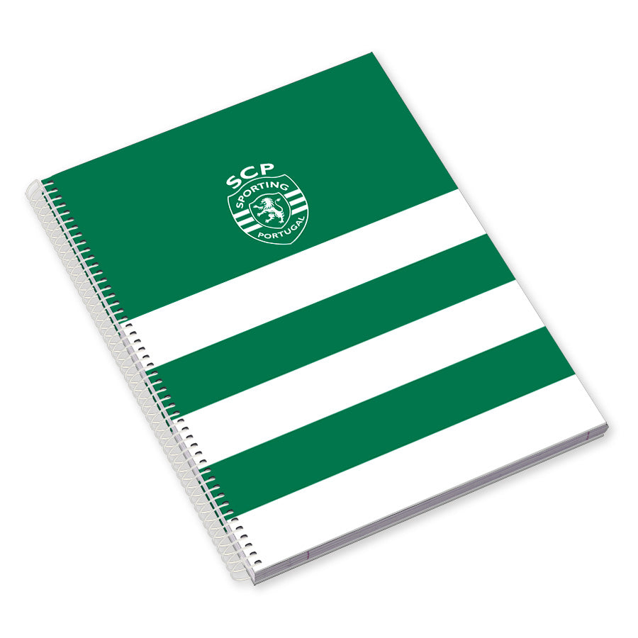 Caderno Espiral Capa Dura A4 80F 90G SCP Pautado