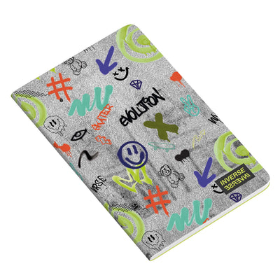 Caderno Agrafado A5 48F 90G Teen Inverse Pautado