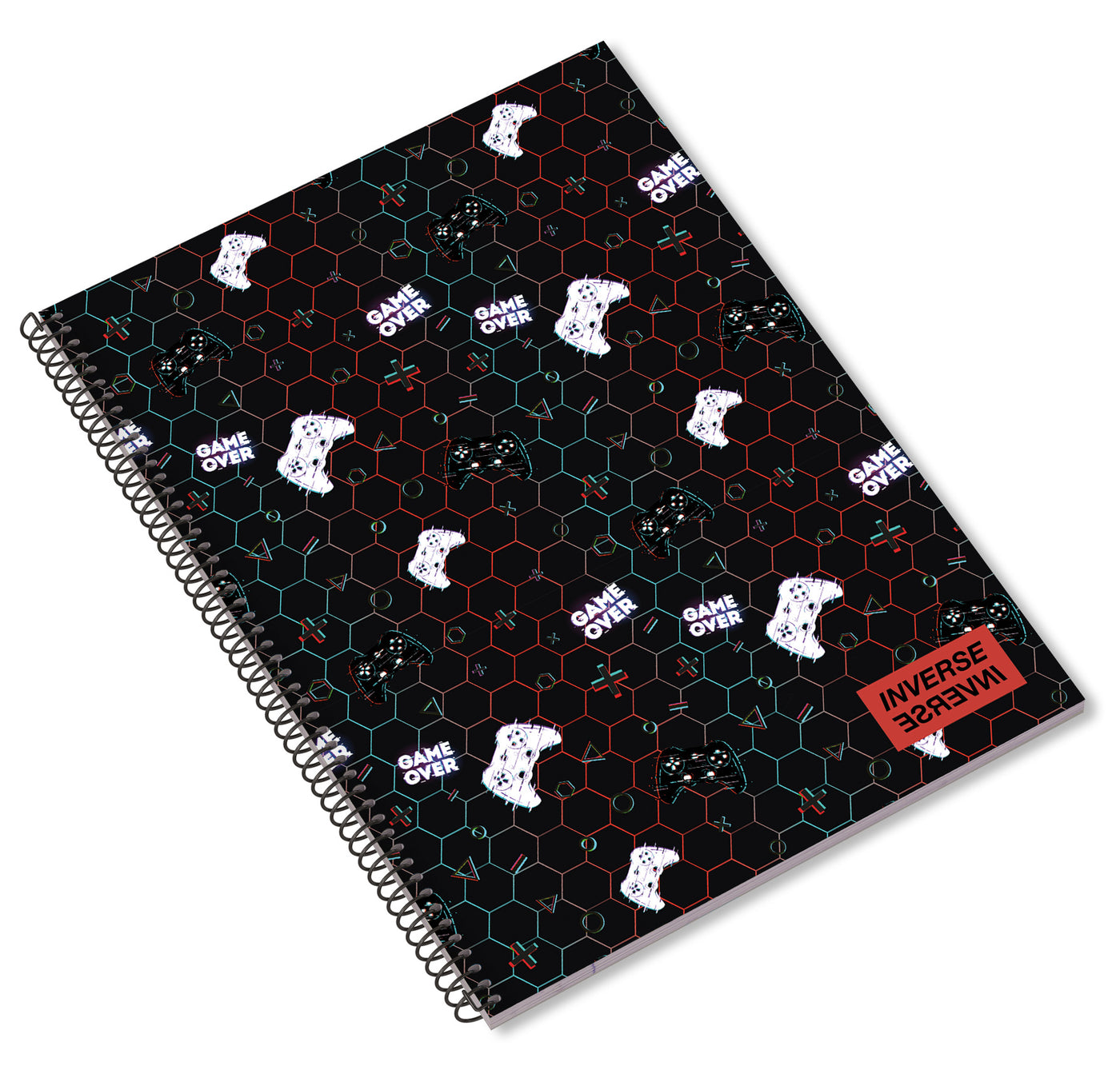 Caderno Espiral A4 80F Teen Inverse Pautado 24