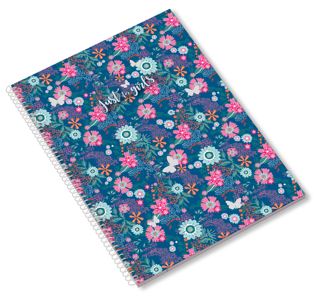 Caderno Espiral A5 80F Just4Girls Pautado 24