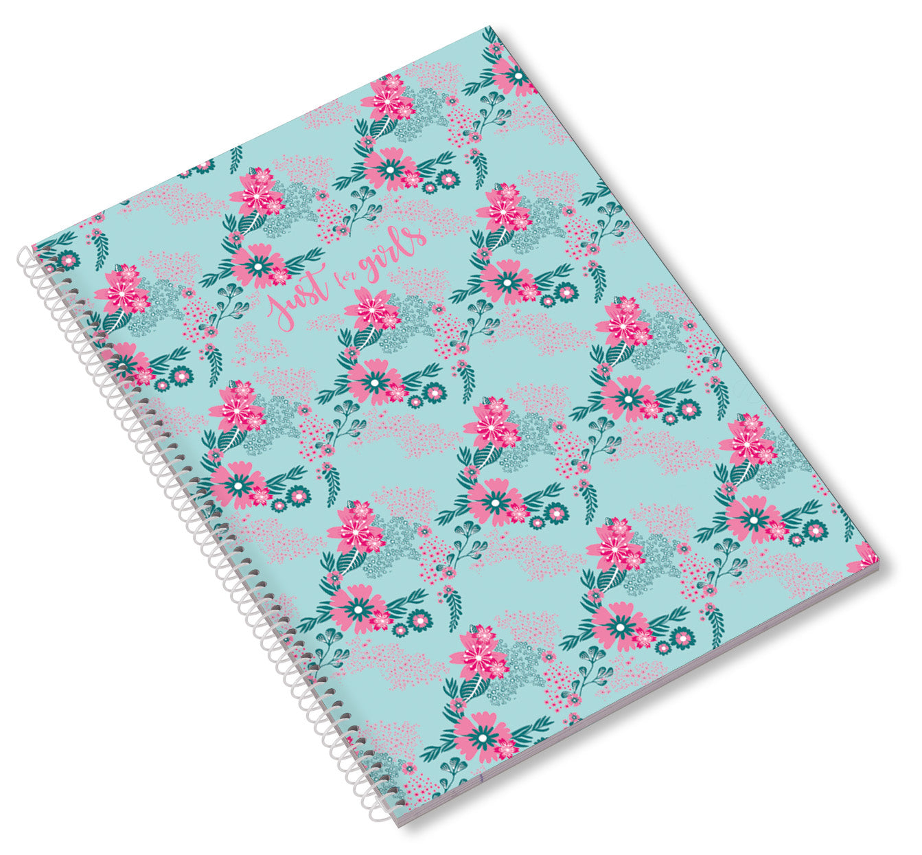 Caderno Espiral A5 80F Just4Girls Pautado 24