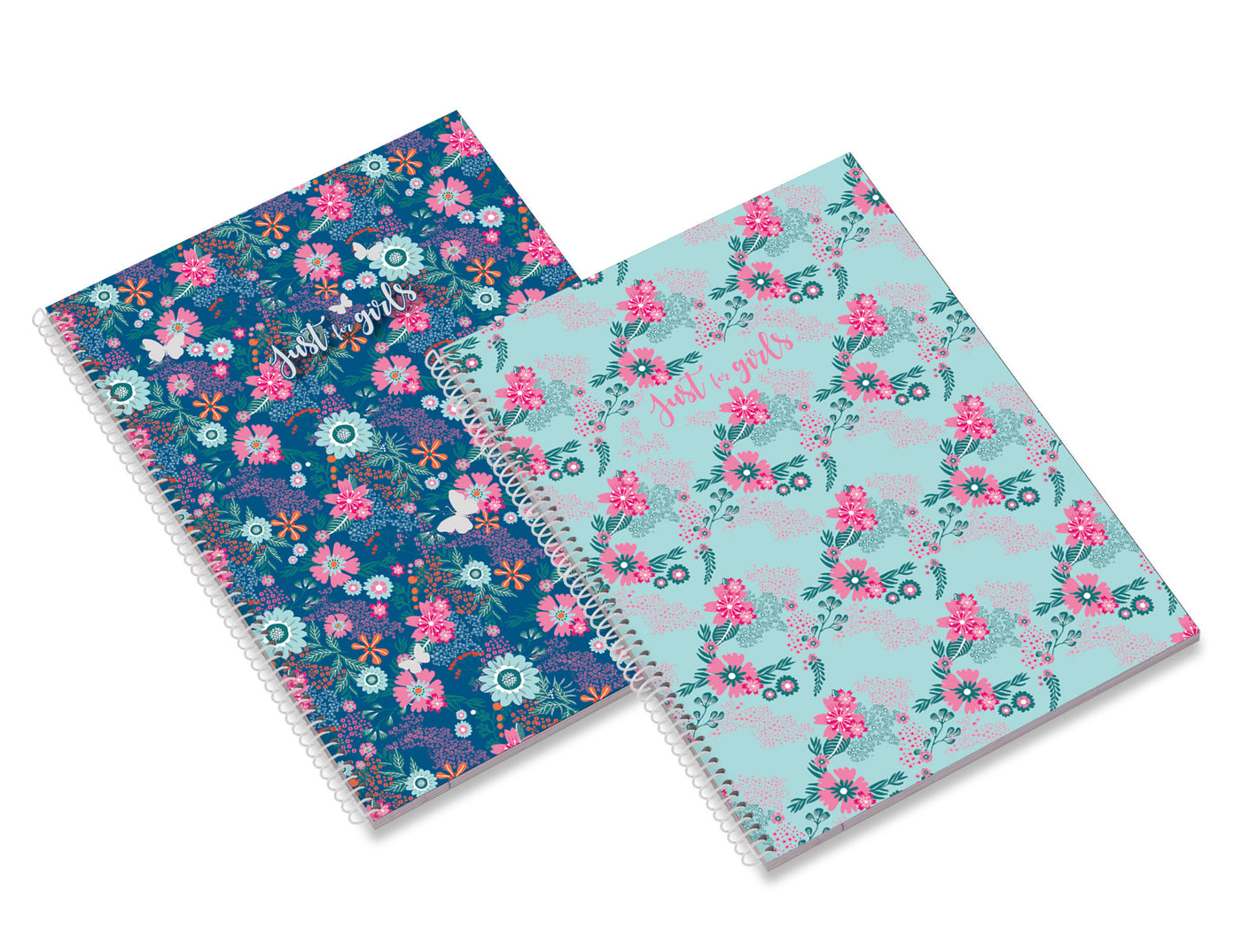 Caderno Espiral A4 80F Just4Girls Pautado 24