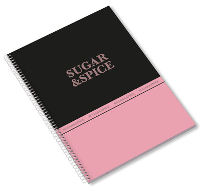 Caderno Espiral A5 80F Sugar&Spice Pautado 24