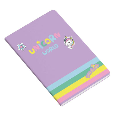 Caderno Agrafado PP A4 48F 90G Pets World Pautado