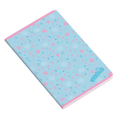 Caderno Agrafado PP A4 48F 90G Pets World Pautado