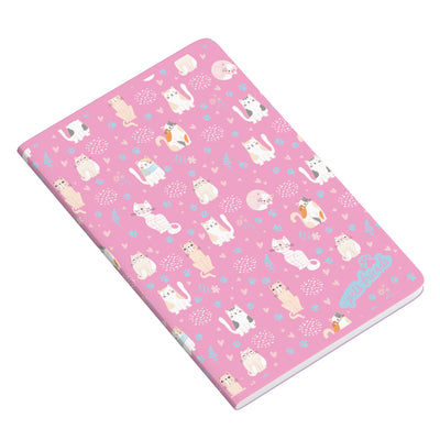 Caderno Agrafado PP A4 48F 90G Pets World Pautado