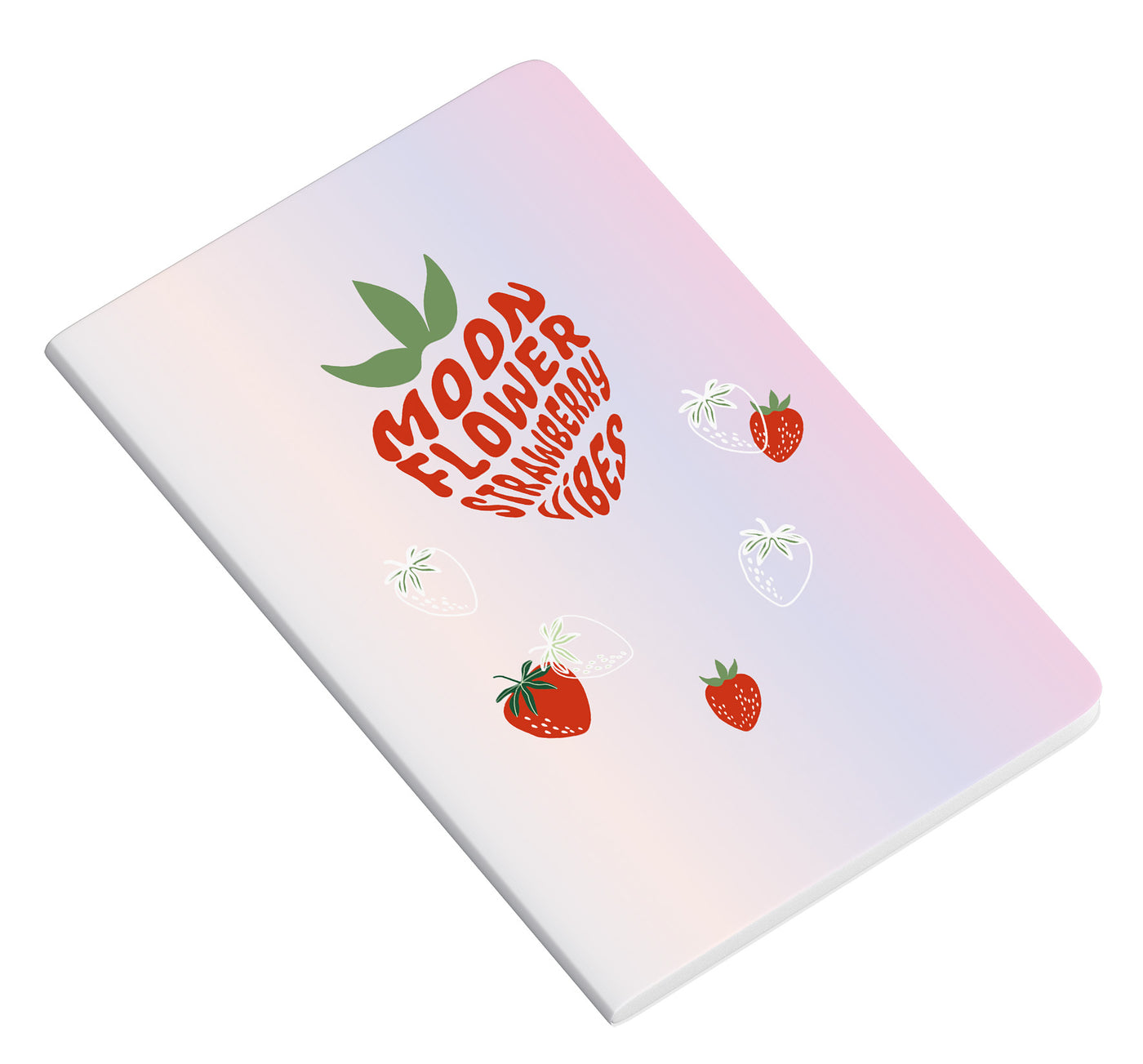 Caderno Agrafado PP A4 48F 90G Teen Moonflower Quadriculado 24