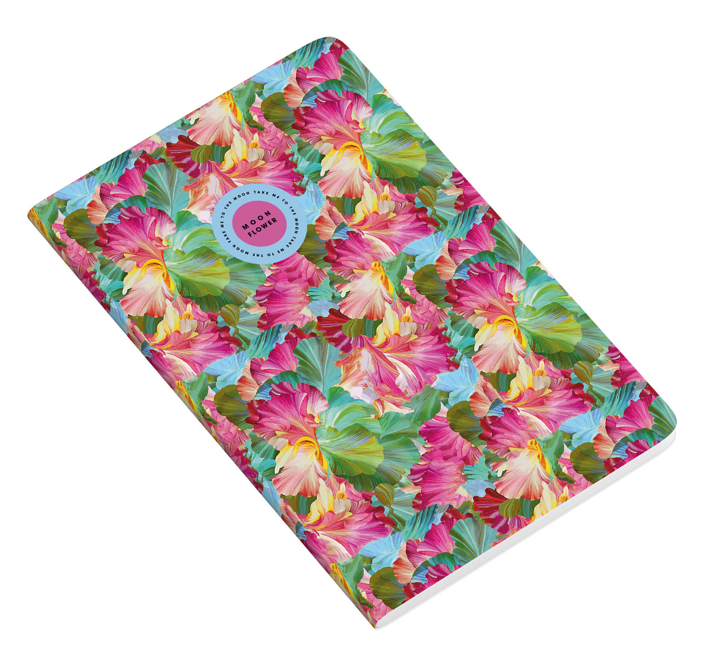 Caderno Agrafado PP A4 48F 90G Teen Moonflower Quadriculado 24