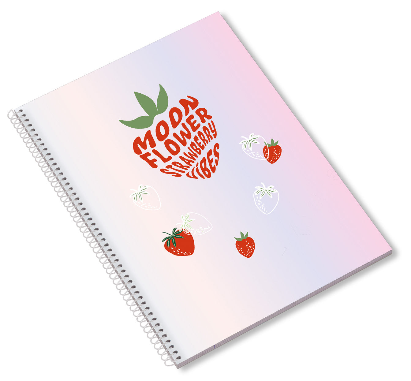 Caderno Espiral A5 80F Teen Moonflower Pautado 24