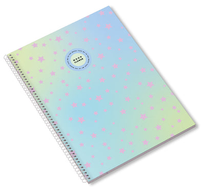 Caderno Espiral A5 80F Teen Moonflower Pautado 24