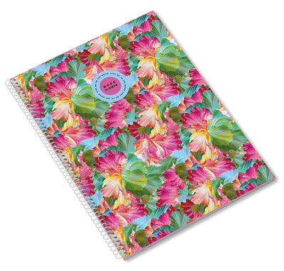 Caderno Espiral A4 80F Teen Moonflower Pautado 24