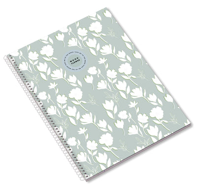 Caderno Espiral A4 80F Teen Moonflower Quadriculado 24