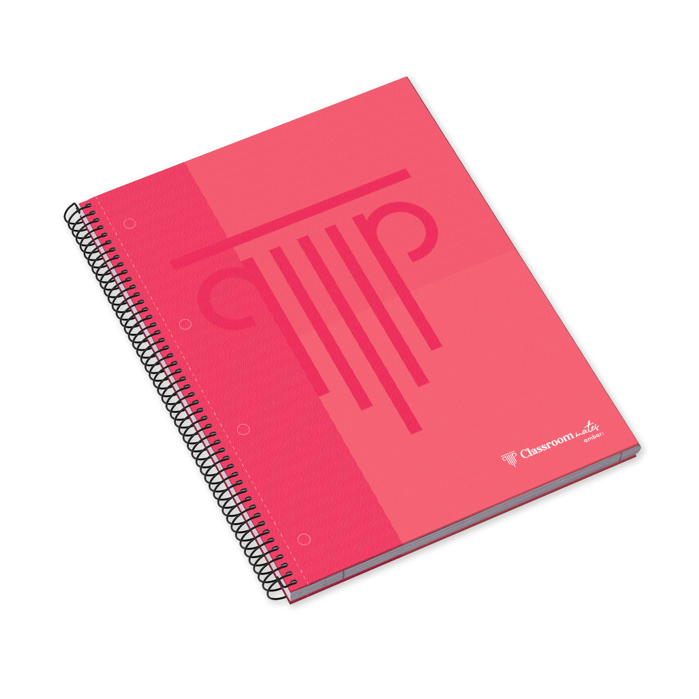 A4 Hardcover Whiteboard Spiral Book 100sh 90G Pautado 