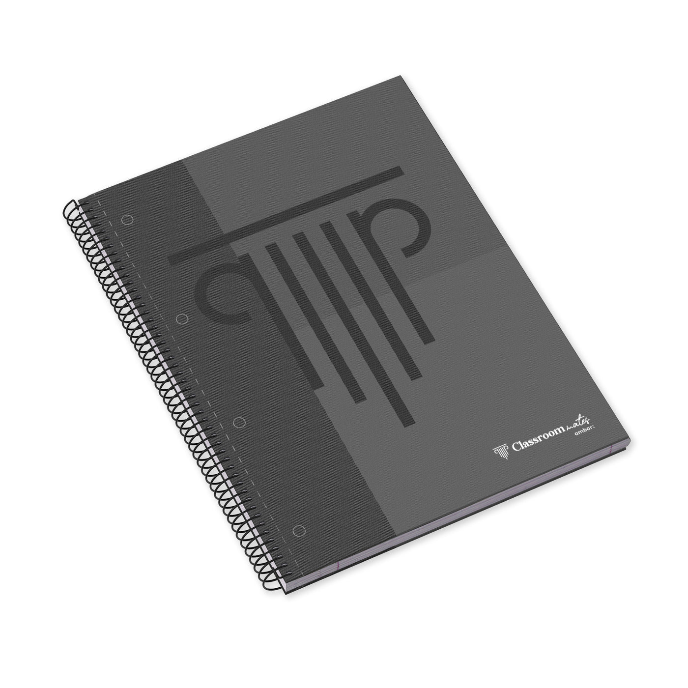 A4 Hardcover Whiteboard Spiral Book 100sh 90G Pautado 