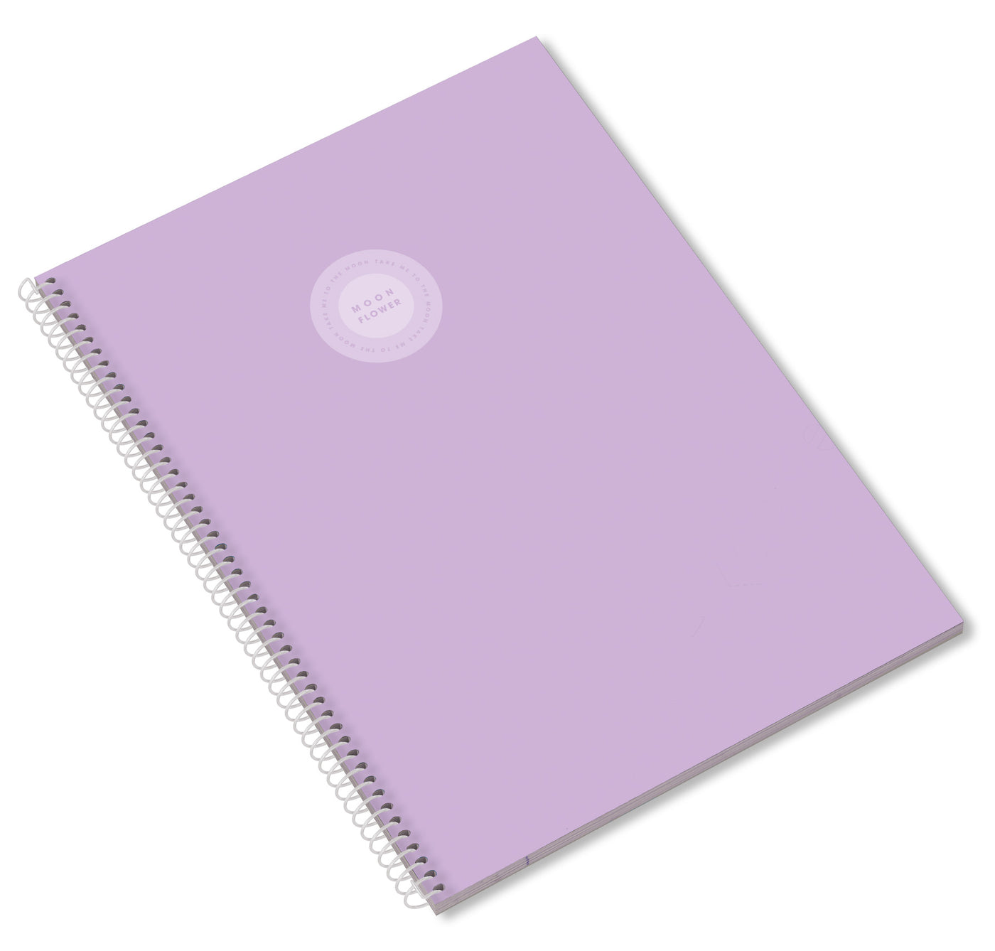 Caderno Espiral A4 80F Campus Moonflower Pautado 24