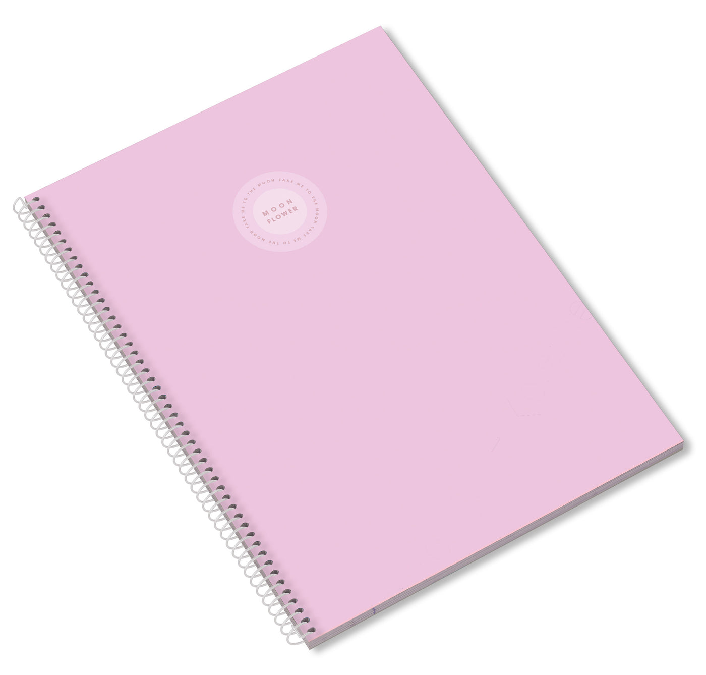 Caderno Espiral A4 80F Campus Moonflower Pautado 24