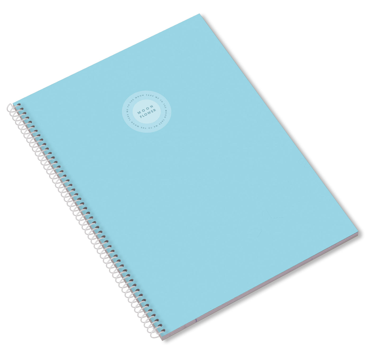 Caderno Espiral A4 80F Campus Moonflower Pautado 24