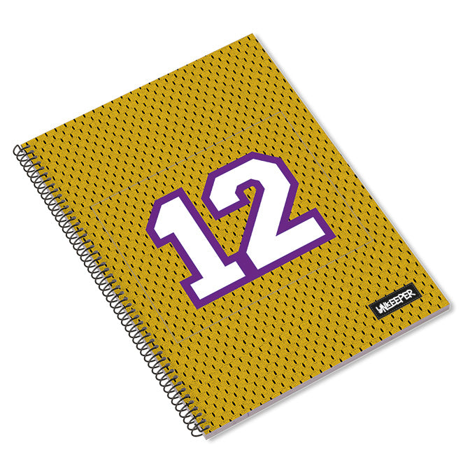 Caderno Espiral A4 80F Unkeeper Quadriculado