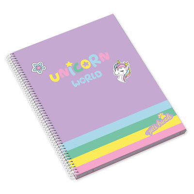 Caderno Espiral A4 80F Pets World Pautado