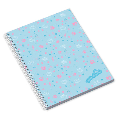 Caderno Espiral A4 80F Pets World Pautado
