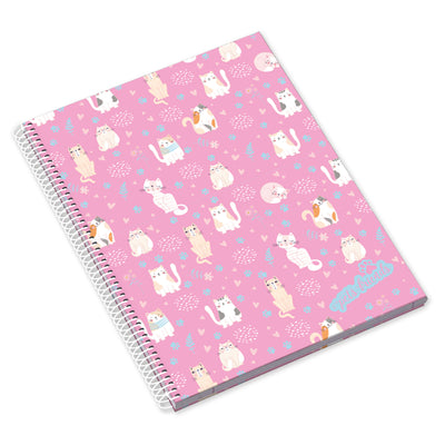 Caderno Espiral A4 80F Pets World Pautado