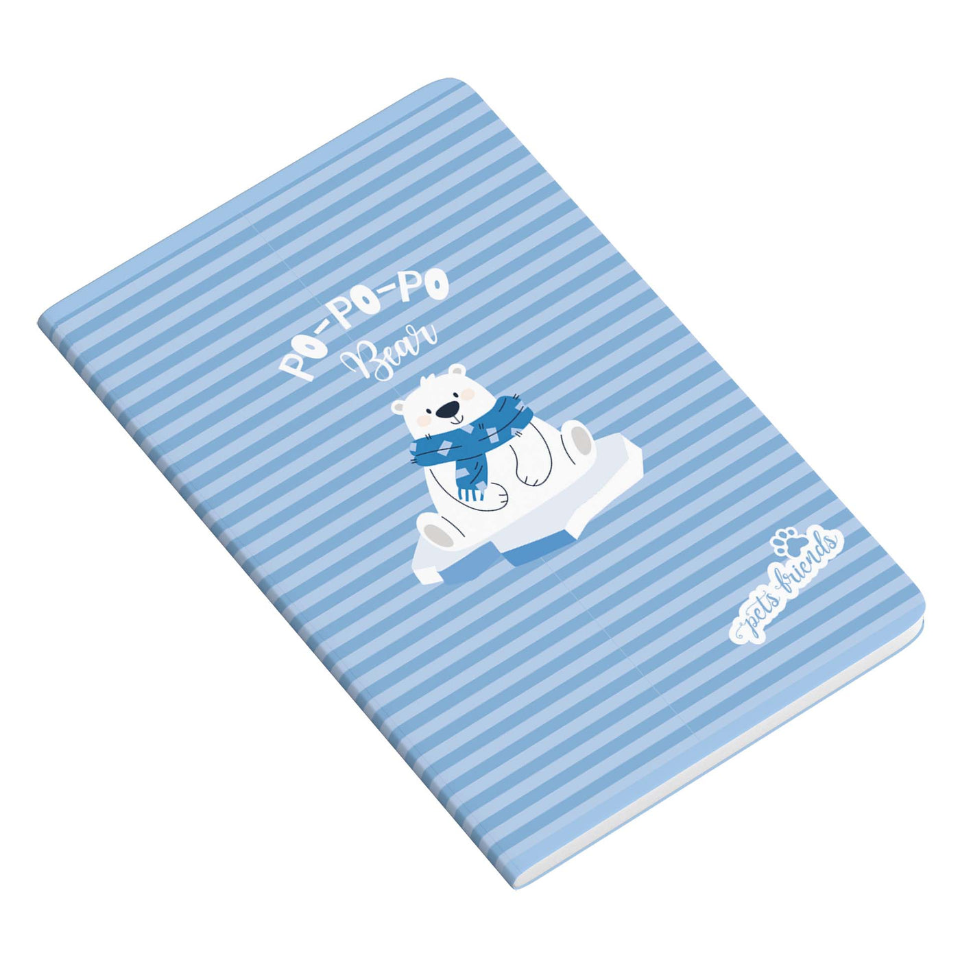 Caderno Agrafado A4 48F 90G Pets World Boy Pautado